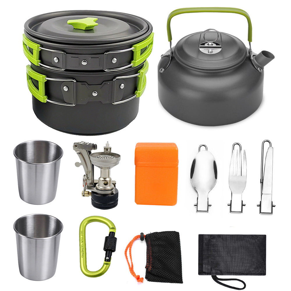 Packable Camping Cooking Set