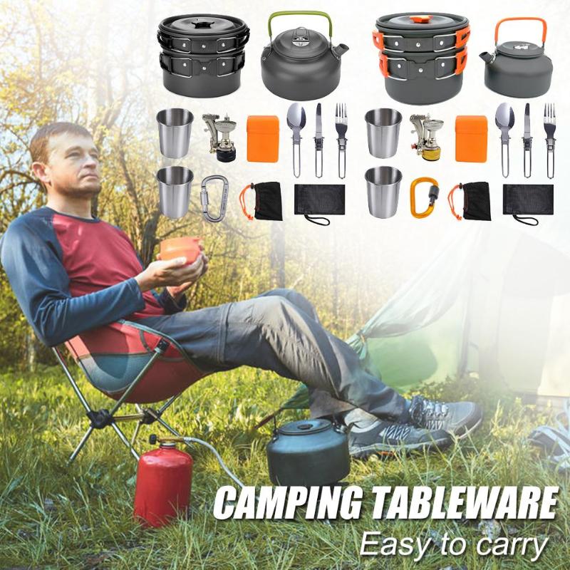 Packable Camping Cooking Set